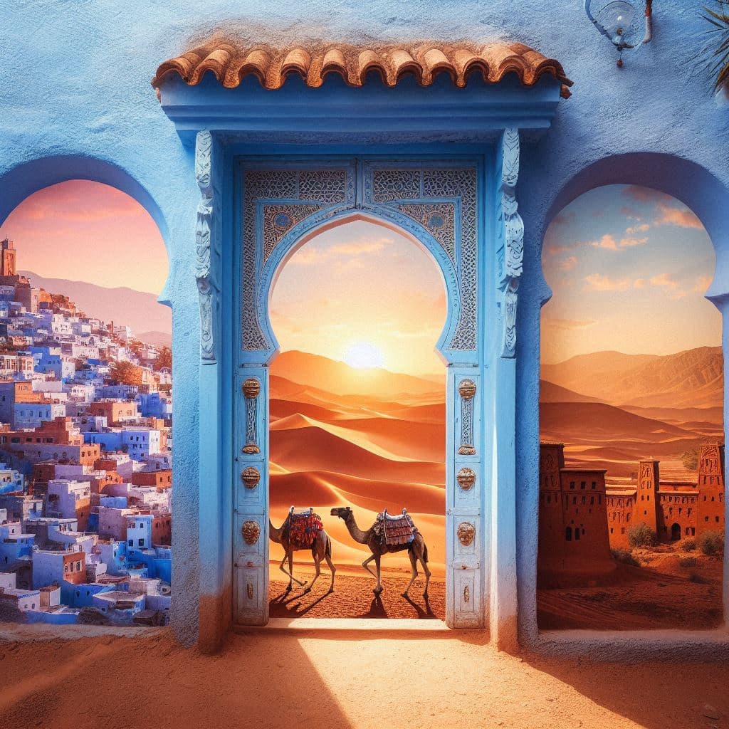 Turas Teaghlaigh 6 Lá Maracó – Turas Desert Marrakech le Páistí, image size:1024x1024